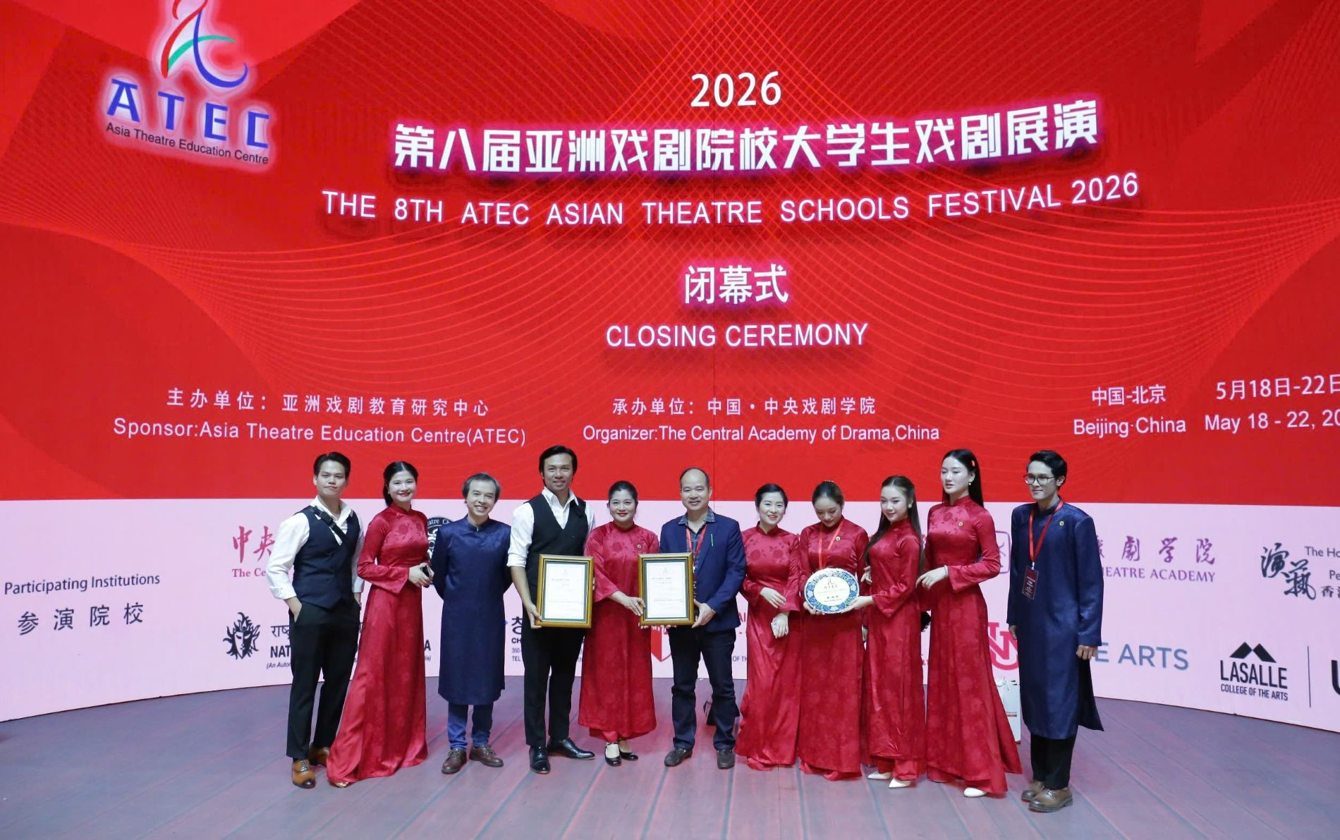 Việt Nam giành giải Vở diễn xuất sắc tại Liên hoan ATEC 2026